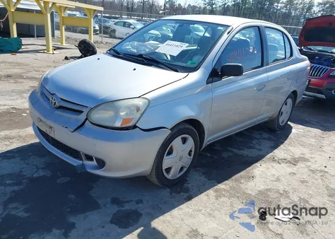 2004 Toyota Echo z USA, uszkodzony, nr VIN JTDBT123740323318